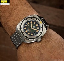 New Esoteric Bathyal VERDE 44mm Miyota 9015 Auto Sapphire 600m Diver SS Watch  picture