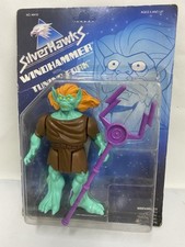 MOSC 1987 Silverhawks Windhammer with Tuning Fork on card unpunched picture
