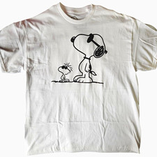 Uniqlo KAWS x Peanuts UT Snoopy Woodstock Graphic Tee White Men's XL picture