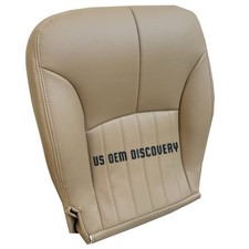 1997-2004 Chevy Corvette C5 -Driver Side Bottom Leather Seat Cover Tan NON-PERF picture