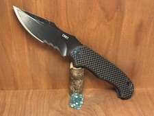 CRKT PSD 7920K Black G10/Carbon Fiber Jim Hammond Combo Blade Assisted GREAT picture