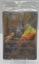 Mimikyu 075 Sv: Scarlet & Violet Promo Card Holo RARE SEALED Pokemon MINT/NM  picture