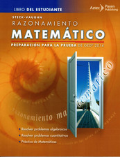 STECK VAUGHN RAZONAMIENTO MATEMATICO LIBRO DEL ESTUDIANTE picture