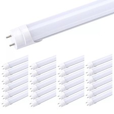 25 pack T8 4FT LED Tube Bulb 5000K Daylight G13 4 foot Shop Light Milky Cover  picture