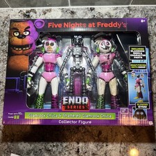 Five Nights at Freddy's Endo Series Wave 3 GLAMROCK CHICA & SHATTERED CHICA FNAF picture