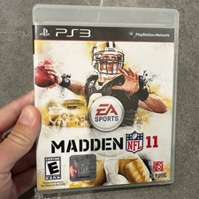 Madden NFL 11 (Sony PlayStation 3, 2010) CIB Complete with Disc & Manual picture