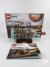 LEGO 92177 Ship in a Bottle Complete w/ Box Instructions Built Excellent！ picture