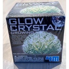 4M Toysmith Glow Crystal Growing Kit Science STEM Experiment 4944 New Sealed picture