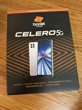Locked To Boost Mobile Celero 5g 65GB Silver- Boost Mobile Locked picture