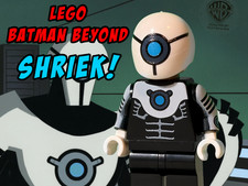 Custom Lego Shriek Batman Beyond UV Printed Minifigure DC Comics Block picture