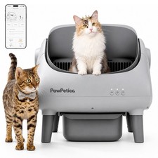 PawPetica Self Cleaning Kitty Litter Box, App Control Smart Cat Litter Box, 2.4G picture