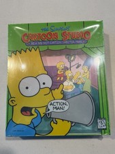 The Simpsons Cartoon Studio (PC, 1999) Collector New In Box, Sealed picture
