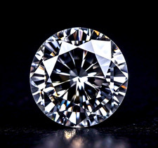 3 Ct Round Cut  Lab grown Natural D Color Loose CVD Diamond VVS1 Certified picture
