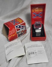 DUKES of HAZZARD 1981 RARE OCTAGON Watch RARE Version NOT WORKING picture