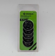 Greenlee 1941 5 Replacement Blades For 0952-01 MC Cable Cutter, New Pack Of 5 picture