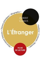 Fiche de lecture L'Étranger (Étude intégrale) (French Edition) - Camus, Albert picture
