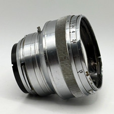 Carl Zeiss Jena Sonnar 50mm f/1.5 Vintage Contax Rangefinder Lens Parts/Repair picture