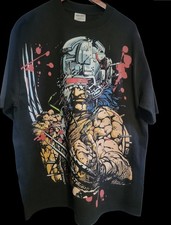 WEAPON X Jumbo Print ON A SHAKA HEAVYWEIGHT GARMET DYED T SHIRT 
