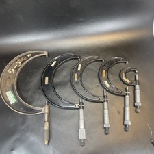 Micrometer Set 0-6 Inch Starrett No. 436 Machinist Tool picture