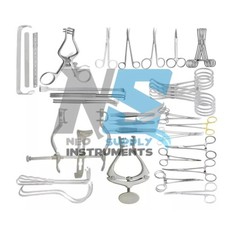 Pediatric Laparotomy Instruments Set of 51 Pcs Surgical Medical Instruments Set picture