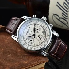 Zeppelin Airship Commemorative Version Men's Retro Business Leisure Men's Watch picture