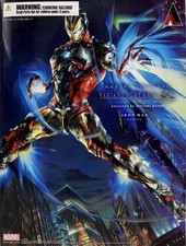 the Square Enix Marvel Universe Variant Play Arts Kai Iron Man Action Figure. picture