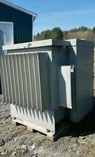GE 300 KVA Transformer Primary Step Down Buck 4160V 3PH 208Y good condition picture