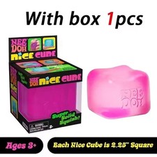 NEW NeeDoh Nice Cube Super Solid Squish Fidget Sensory Toy Stress Relief picture