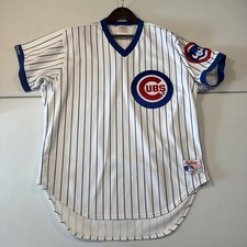 Vintage 1987-91 Men's 48 Rawlings MLB Chicago Cubs Pullover Home Jersey MINT picture