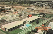 Hollywood FL Florida Howard Johnson's Motor Lodge Motel Vtg Postcard 22A picture