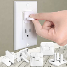 Outlet Covers 38-Pack White Child Proof Protector Safety Improved Baby Safety picture