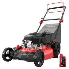 PowerSmart DB8602S Gas Lawn Mower, 170cc Self-Propelled, Black picture
