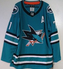 Men's Macklin Celebrini San Jose Sharks Authentic Pro   Fanatics Jersey Size 54 picture