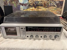 Vintage Panasonic SG-V11 Turntable W/ Cassette Player Tape AM/FM Radio **READ** picture