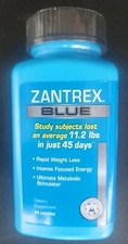 Zantrex Blue Fast Weight Loss Supplement, 84 Capsules Exp 12/26 picture