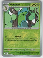 Metapod 002/159 Common Journey Together Pokemon Reverse Holo Near Mint picture