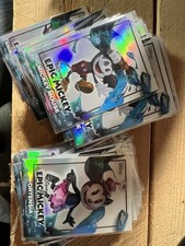2026 Topps Chrome Disney Neon Epic Mickey  78-Card Trading Card Lot picture