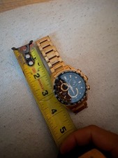 Citizen Eco-Drive PCAT Chronograph Gold-Tone Stainless Steel Watch 43mm picture