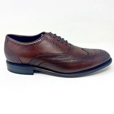 Thursday Boot Co Mahogany Aviator Brown Leather Mens Oxford Dress Shoes picture