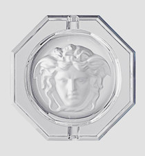 Versace for Rosenthal 5.5” Medusa Crystal Ashtray picture