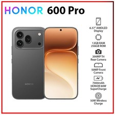 Honor 600 Pro 5G BLACK 12GB+256GB Dual SIM Unlocked Android Cell Phone picture
