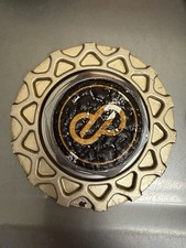 Vintage Enkei Racing EK98 92 Threaded Mesh Rim Custom Wheel Center Cap GOLD picture
