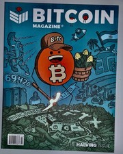 Bitcoin Magazine #33 The Halving Issue Collectors Copy-2024 Historic Halving picture