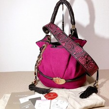 Rare LANCEL Brigitte Bardot   Shoulder Bag Bucket Bag – Iconic Model picture