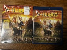 Willow (Blu-ray /DVD Combo) 25th aniversary w Slipcover Excellent picture