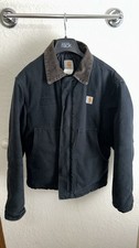 Vintage Carhartt Arctic J02 BLK  Black Quilt Lined Faded Crop Fit Size Small picture