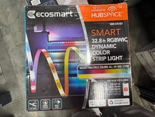 EcoSmart HubSpace 32.8 ft RGBWIC Smart LED Strip Light Music Sync New Open Box picture