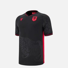 ALBANIA TEAM - ORIGINAL BLACK THIRD Jersey 2026 - Macron - ASK FOR SIZES picture