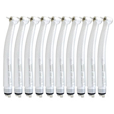 US 10pcs COXO Dental High Speed Handpieces CX207-W H17-SP M4 Push Button 4 Holes picture