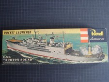 1956 ~ Revell ~ USS NORTON SOUND AVM-1 Rocket Launcher ~ Rare ONLY ISSUE picture